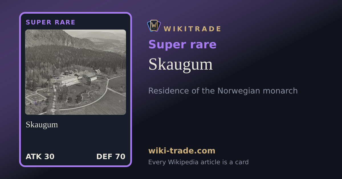 Skaugum — Super rare card