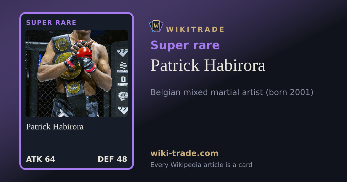 Patrick Habirora — Super rare card