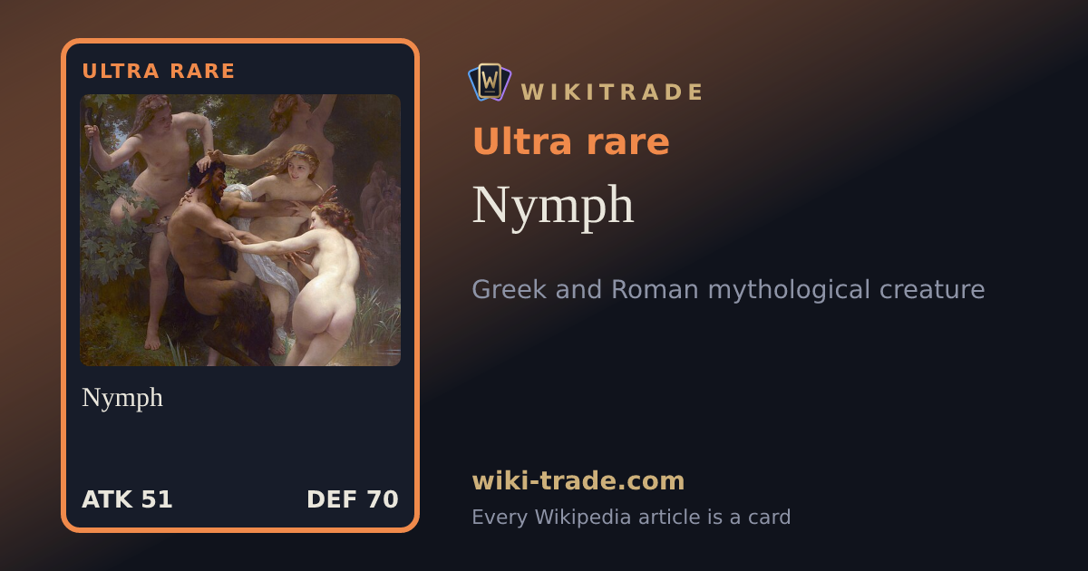 Nymph — Ultra rare card