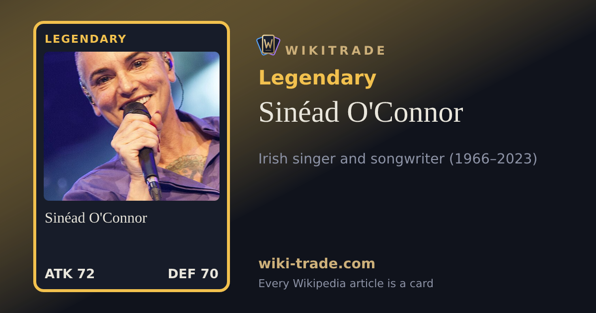 Sinéad O'Connor — Legendary card