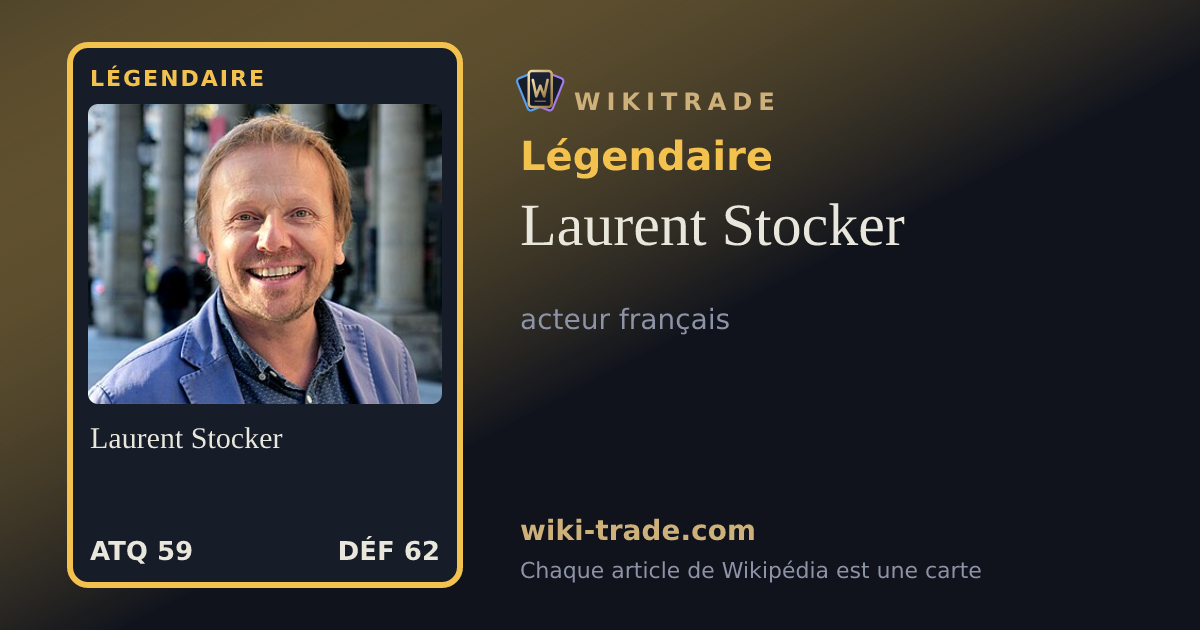 Laurent Stocker — carte Légendaire