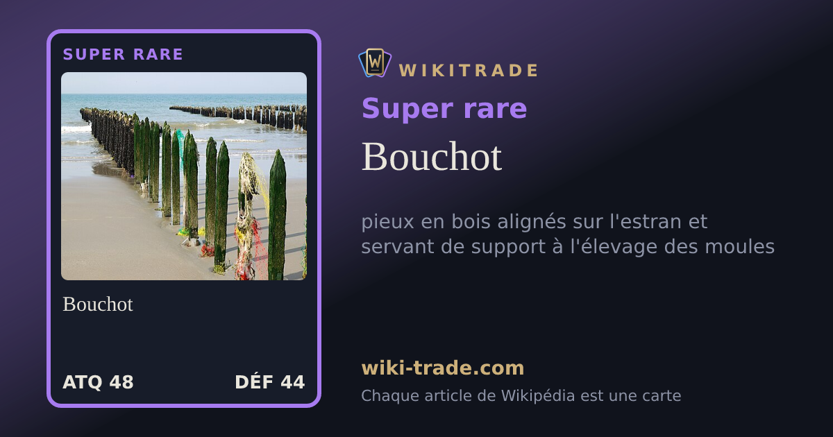 Bouchot — carte Super rare