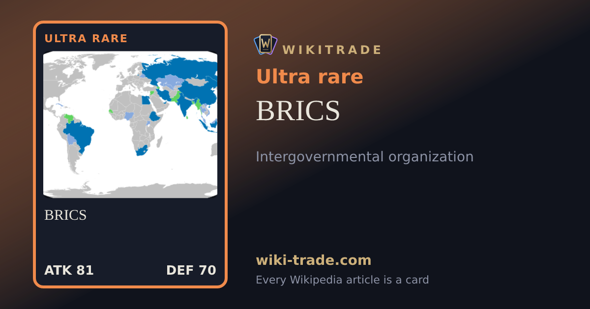 BRICS — Ultra rare card