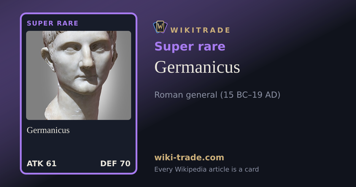 Germanicus — Super rare card