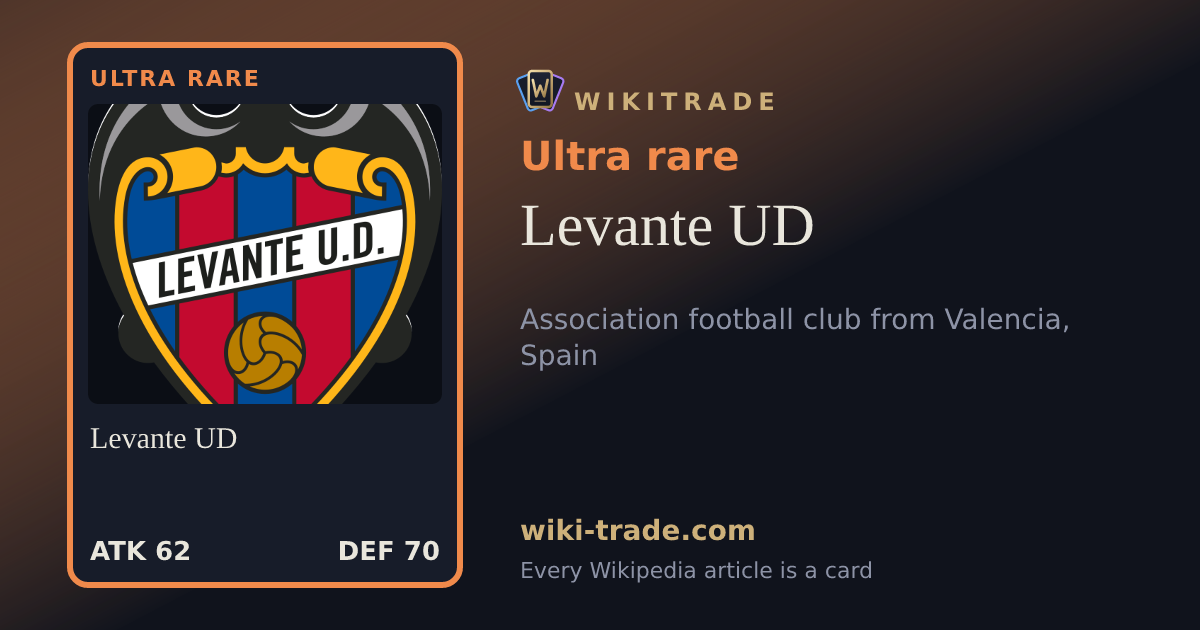 Levante UD — Ultra rare card