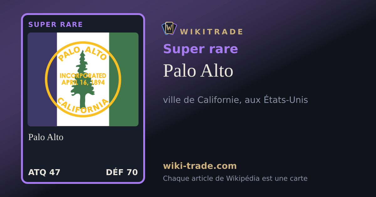 Palo Alto — carte Super rare