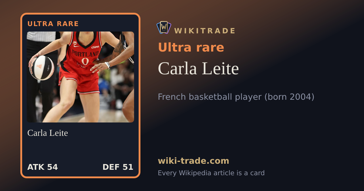 Carla Leite — Ultra rare card
