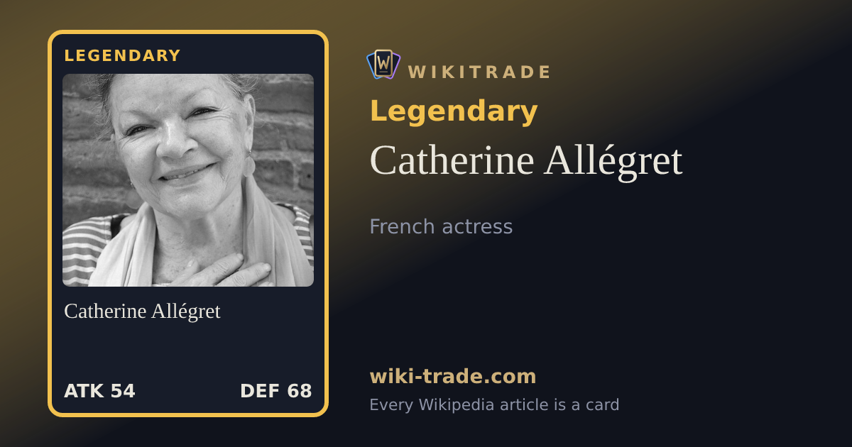 Catherine Allégret — Legendary card
