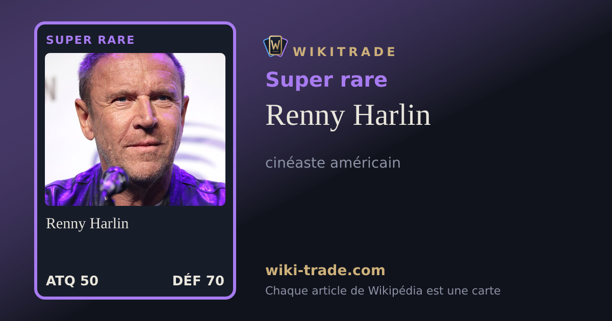 Renny Harlin — carte Super rare
