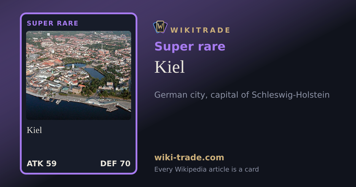 Kiel — Super rare card