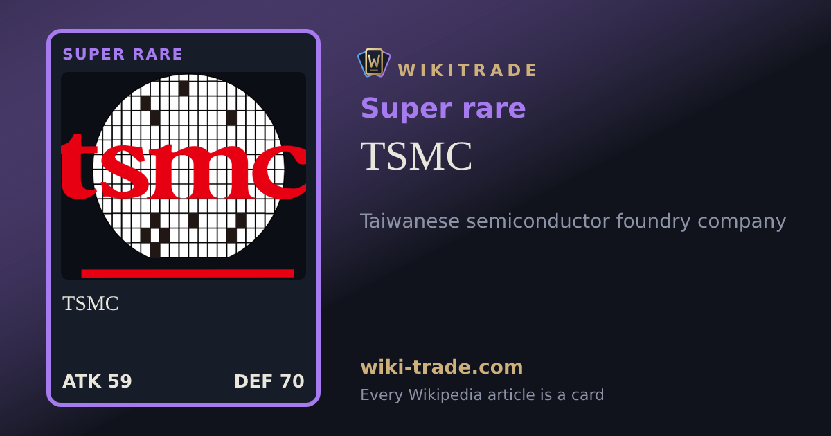 TSMC — Super rare card