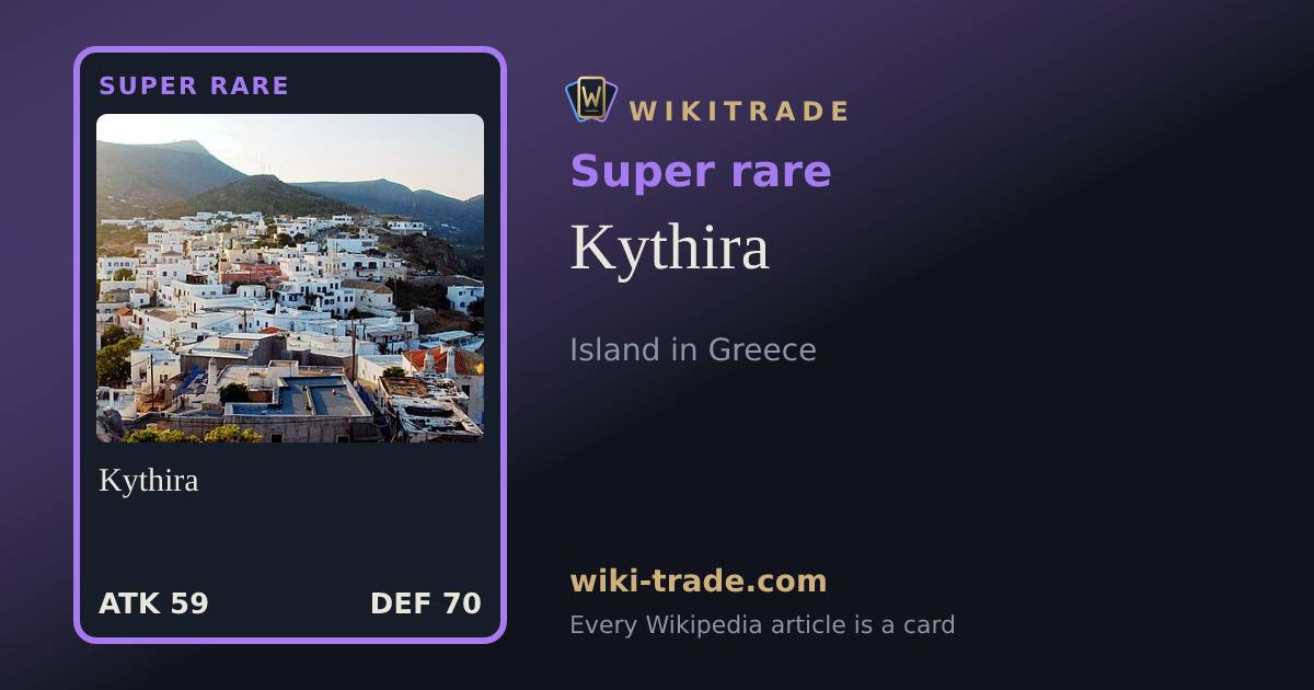 Kythira — Super rare card