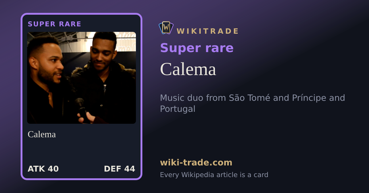 Calema — Super rare card