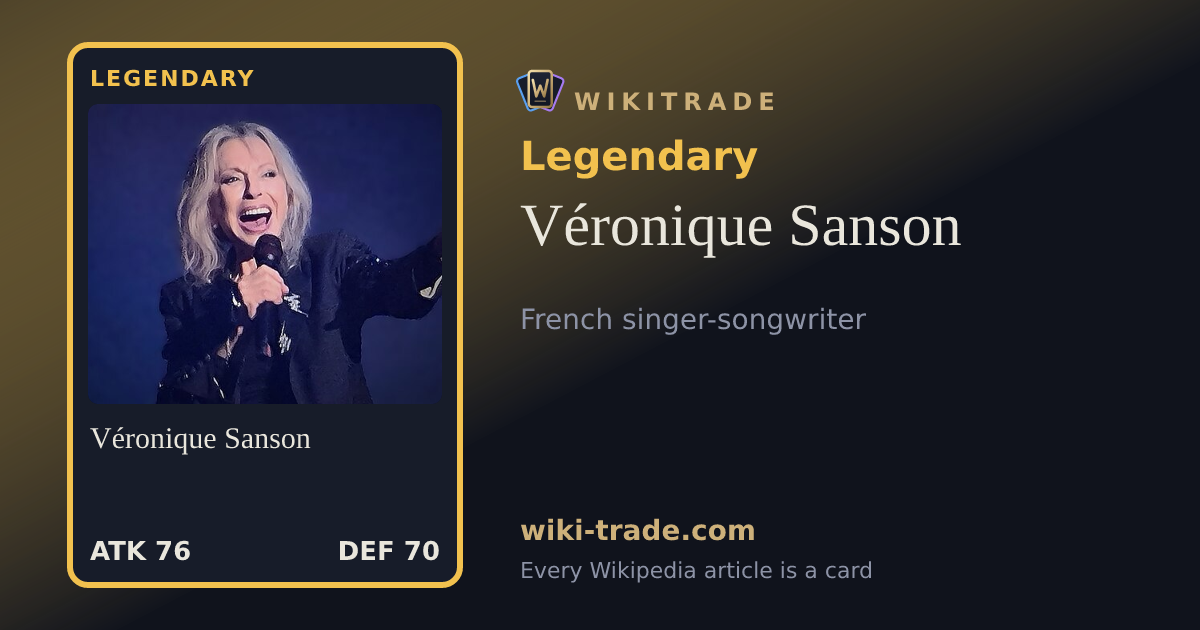 Véronique Sanson — Legendary card