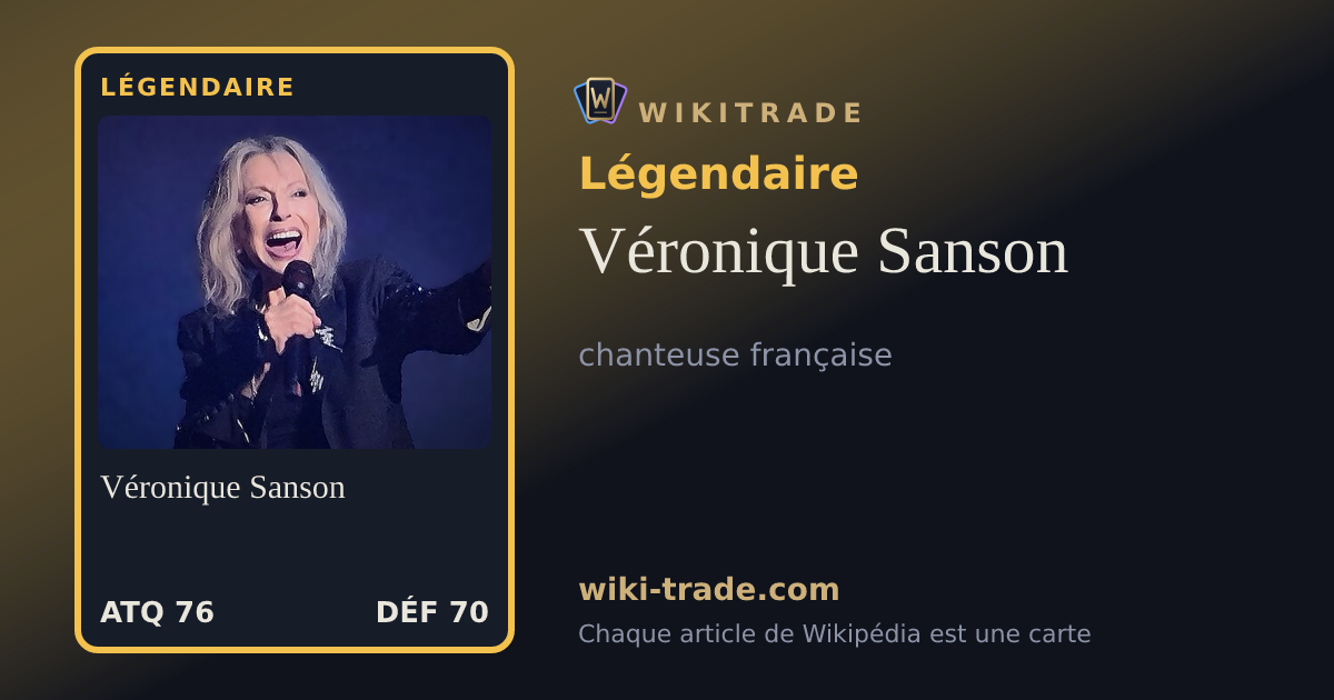 Véronique Sanson — carte Légendaire