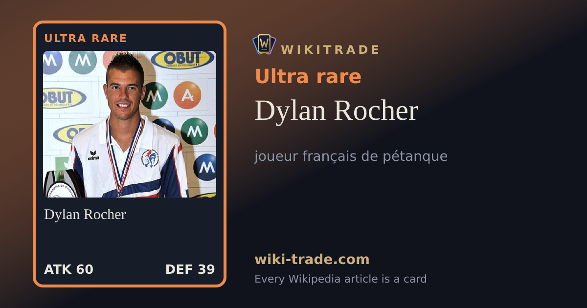 Dylan Rocher — Ultra rare card