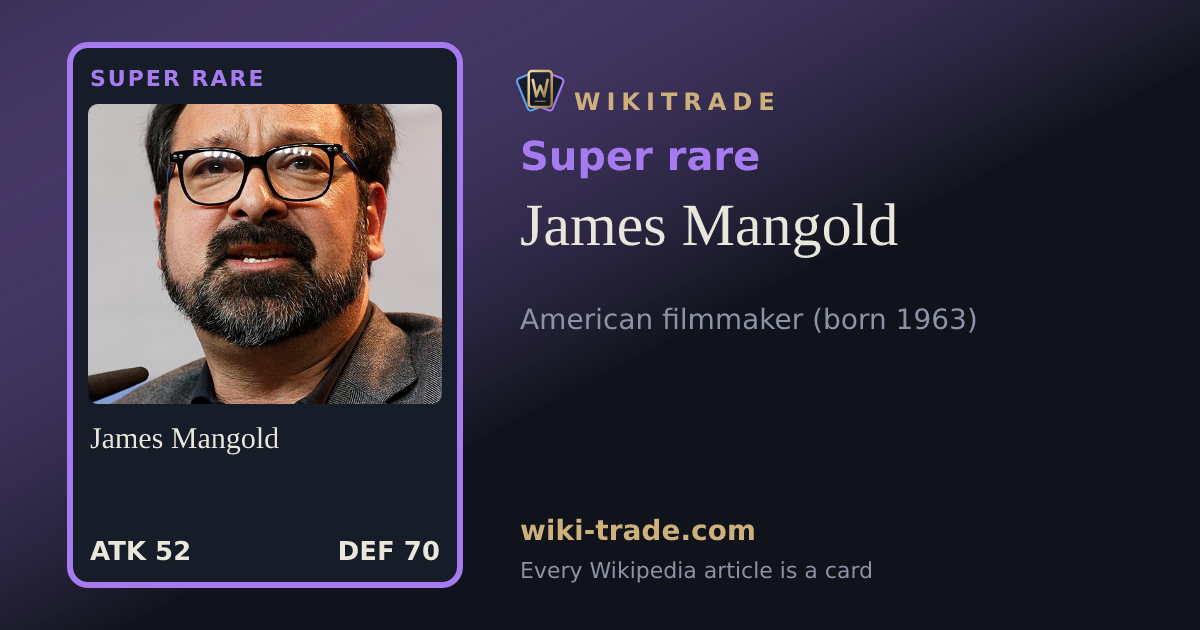 James Mangold — Super rare card