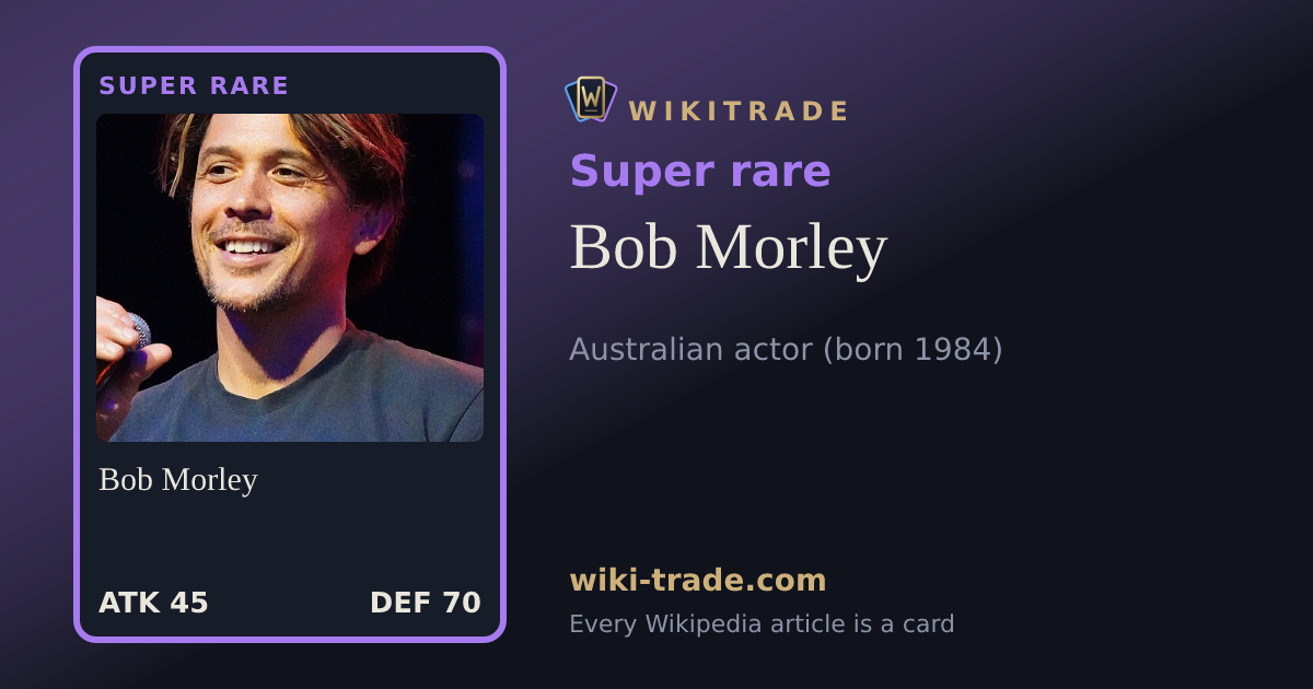 Bob Morley — Super rare card