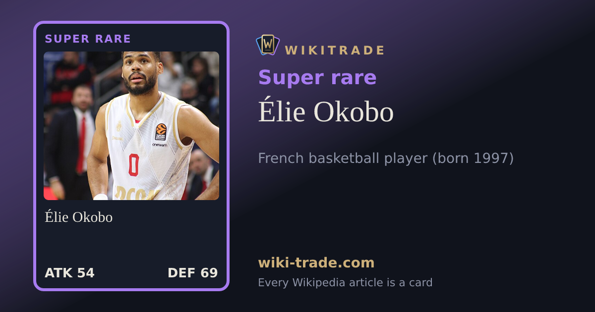Élie Okobo — Super rare card