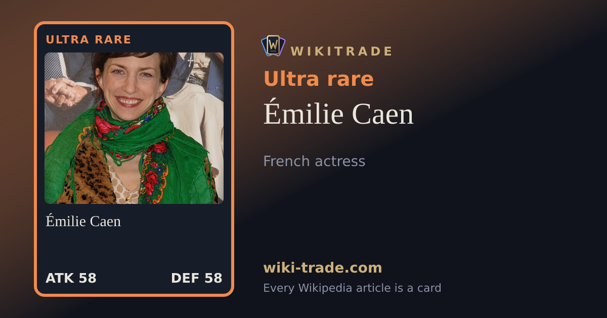 Émilie Caen — Ultra rare card