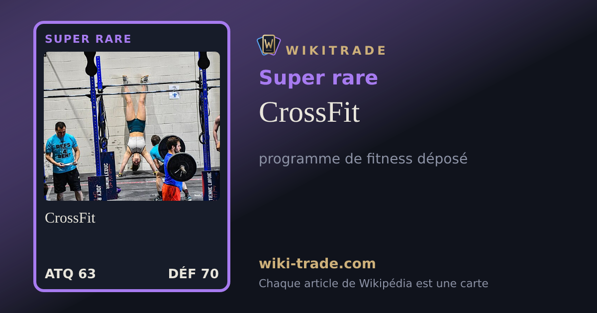 CrossFit — carte Super rare