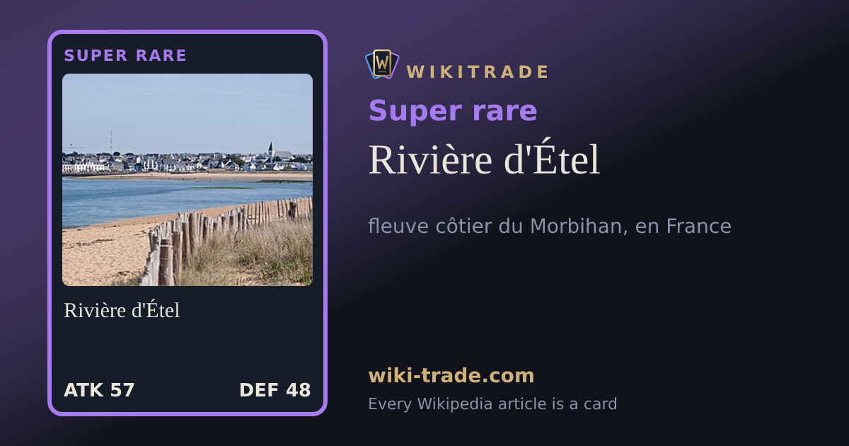 Rivière d'Étel — Super rare card