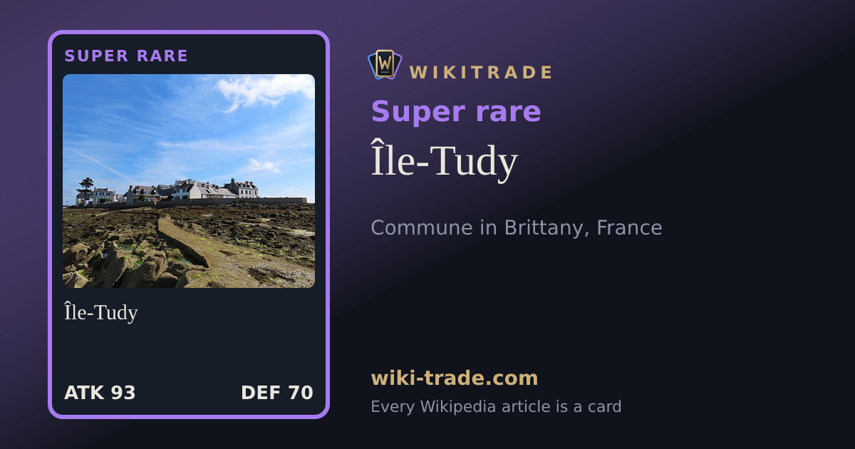 Île-Tudy — Super rare card