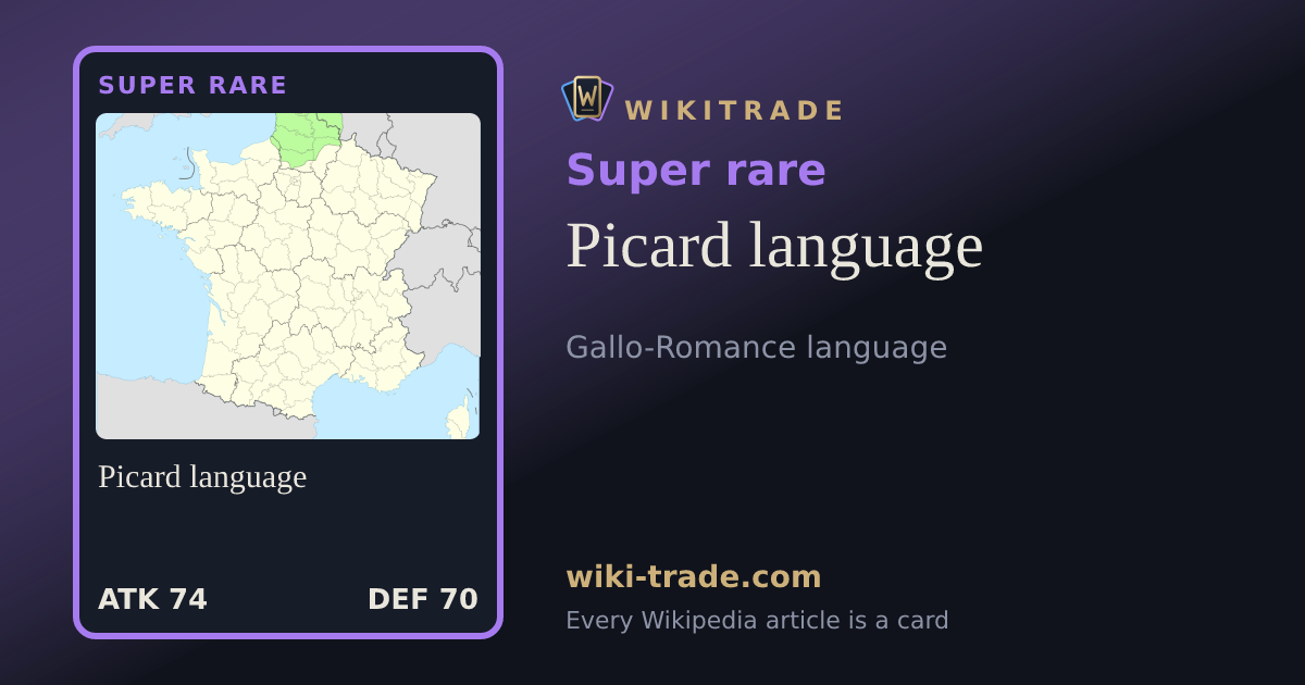 Picard language — Super rare card