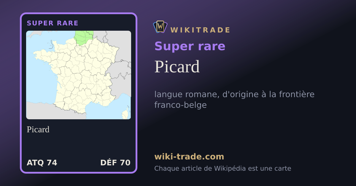 Picard — carte Super rare