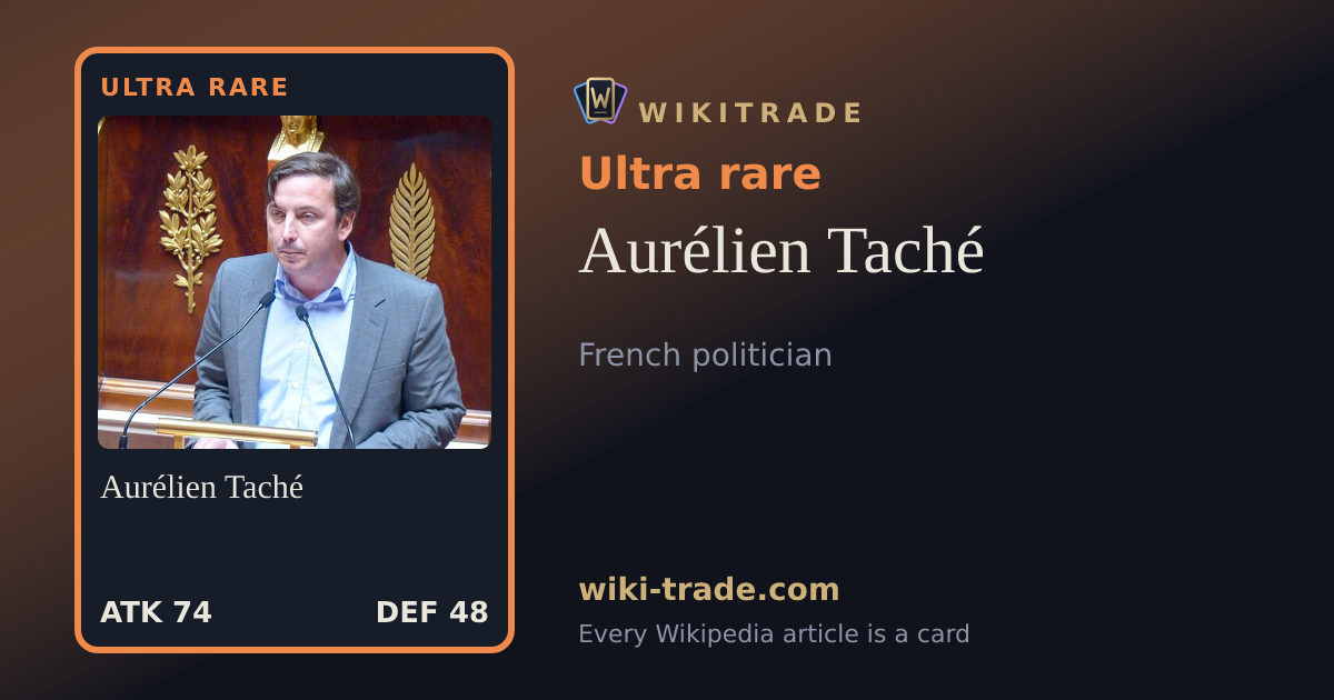 Aurélien Taché — Ultra rare card