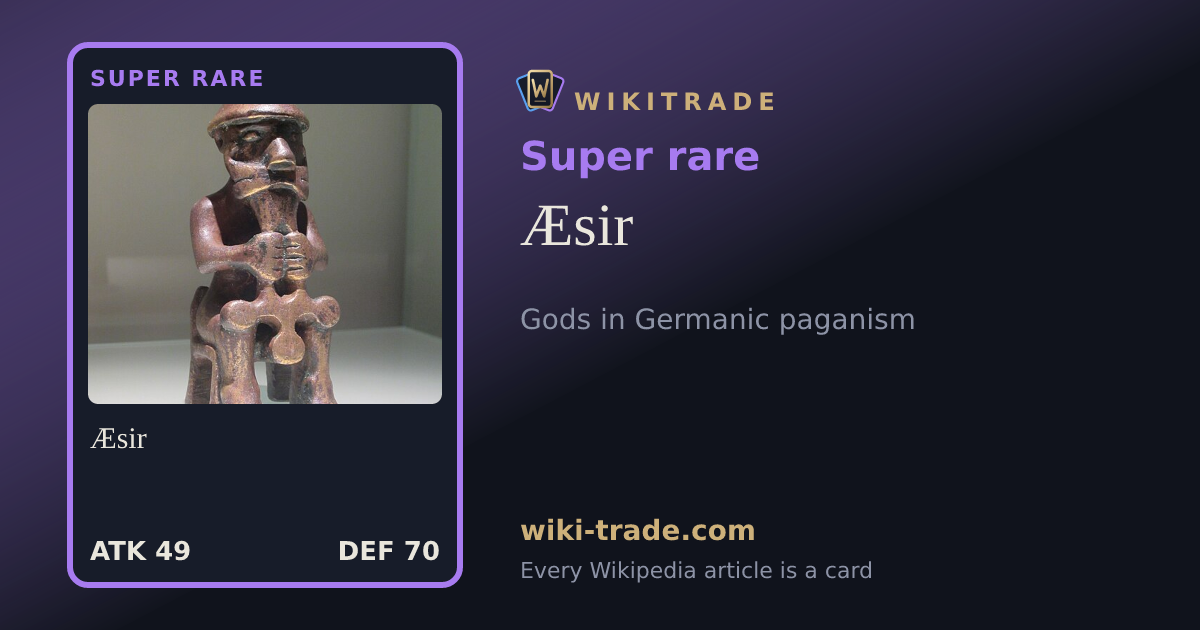 Æsir — Super rare card