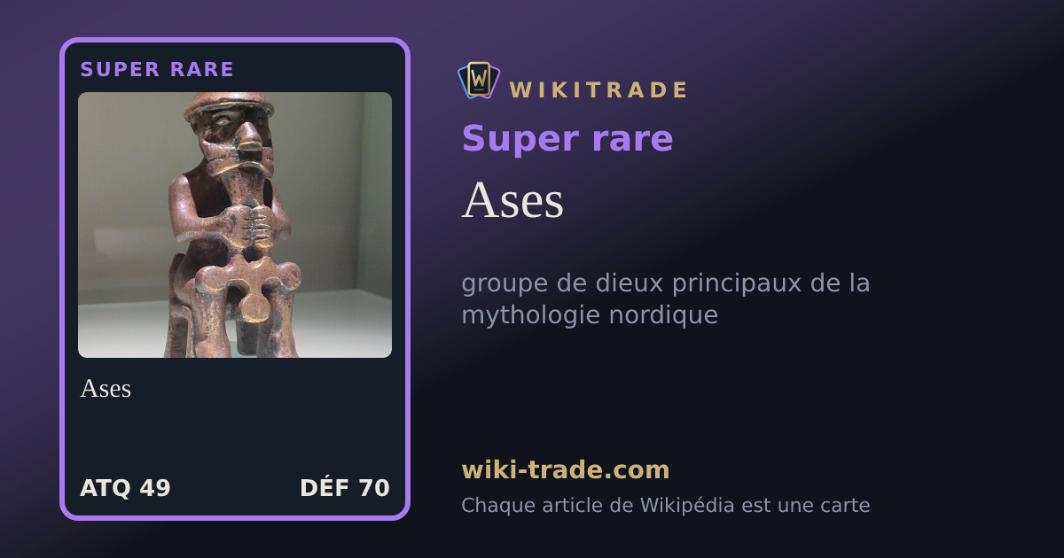 Ases — carte Super rare