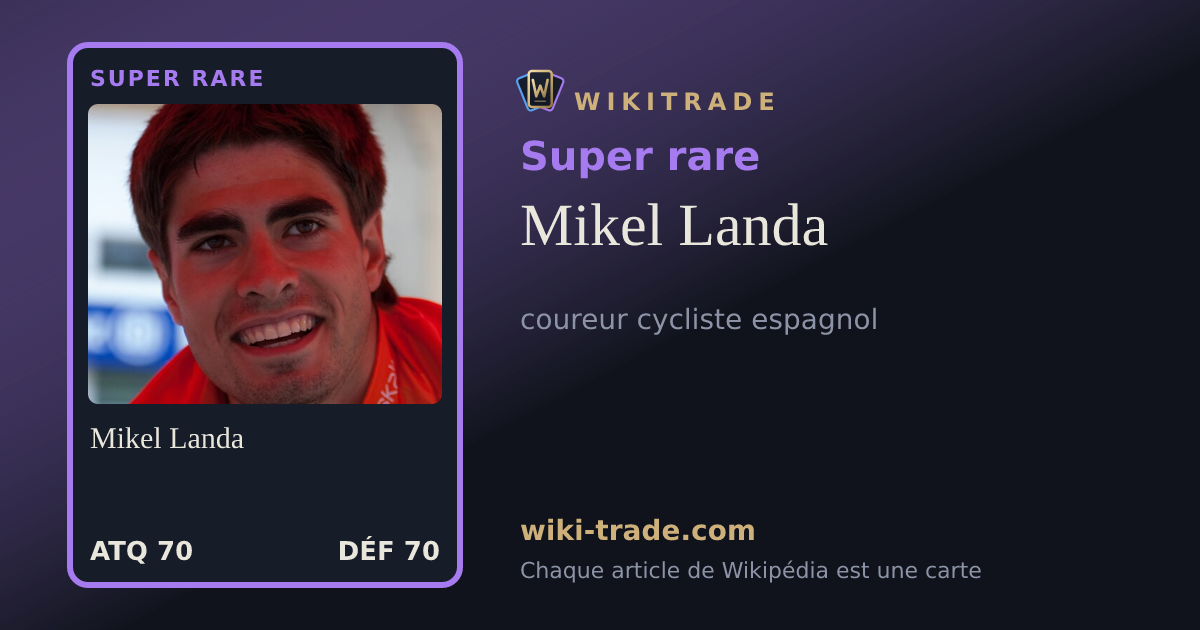 Mikel Landa — carte Super rare