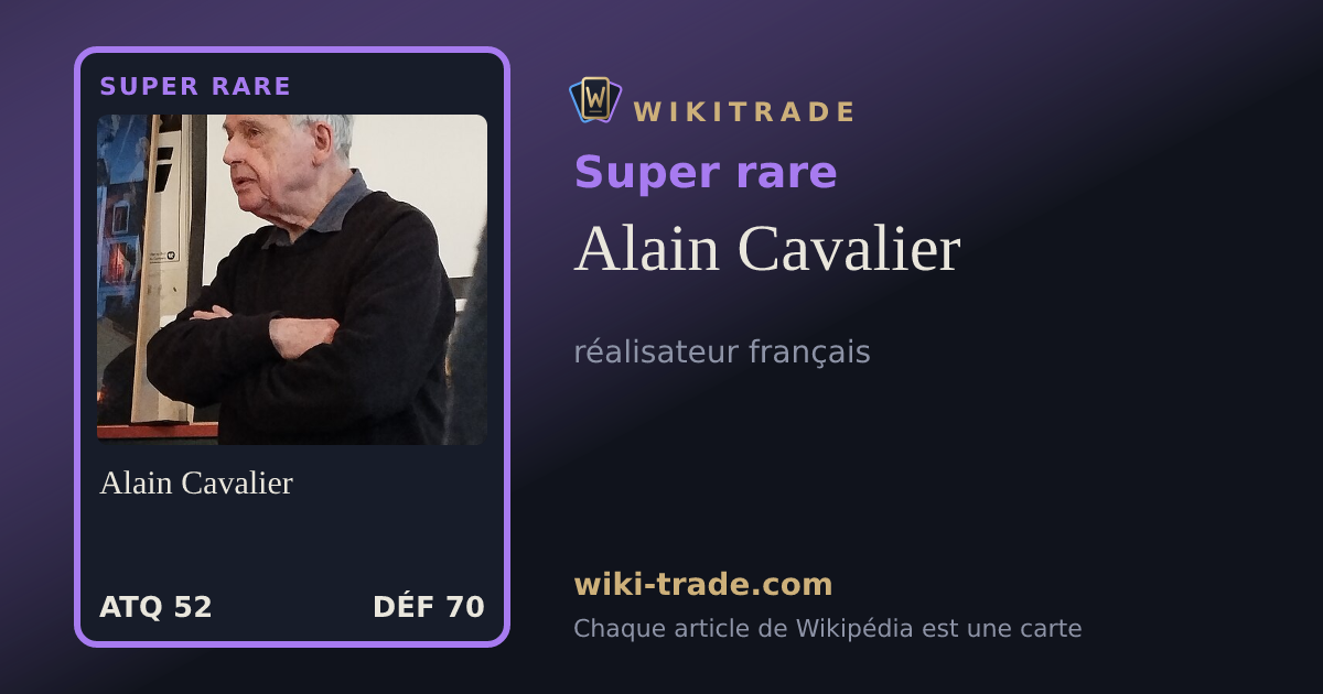 Alain Cavalier — carte Super rare