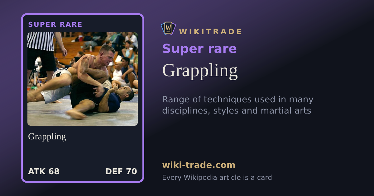 Grappling — Super rare card