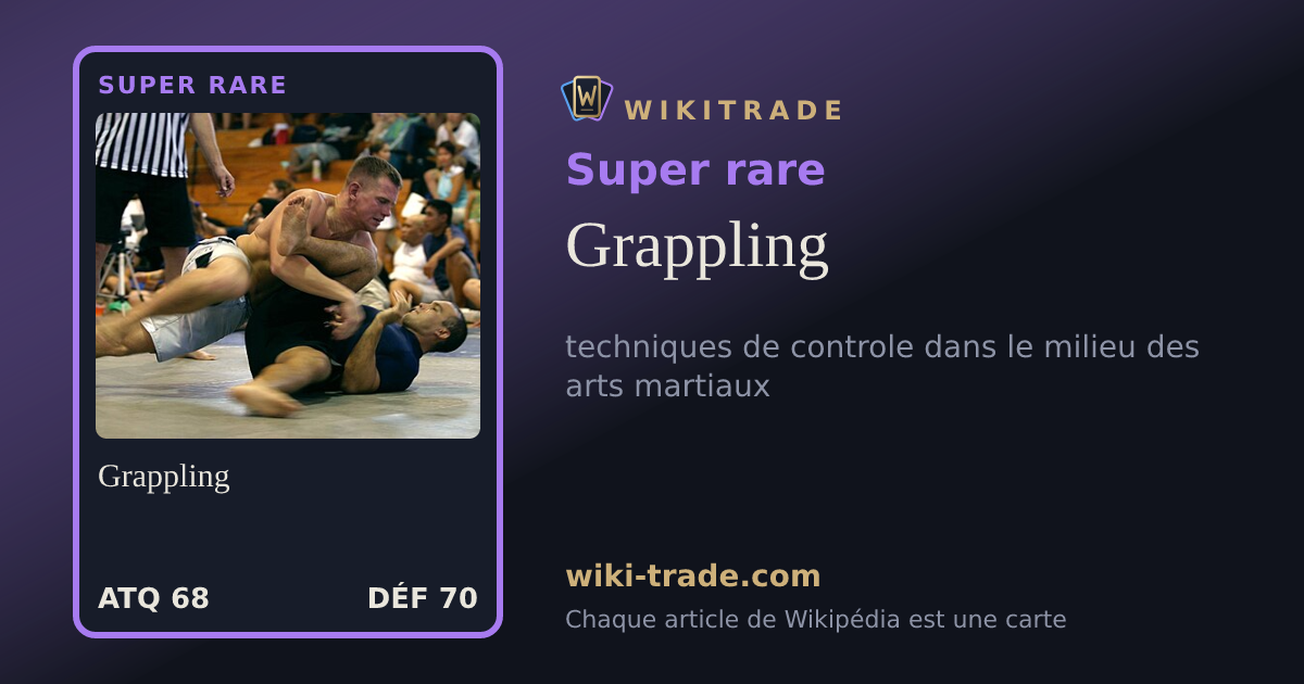 Grappling — carte Super rare