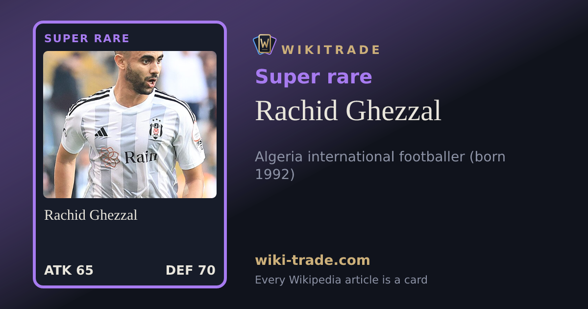Rachid Ghezzal — Super rare card