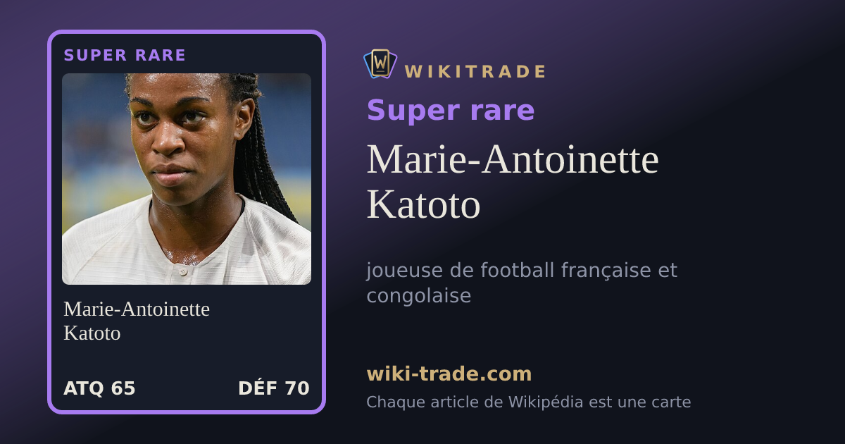 Marie-Antoinette Katoto — carte Super rare