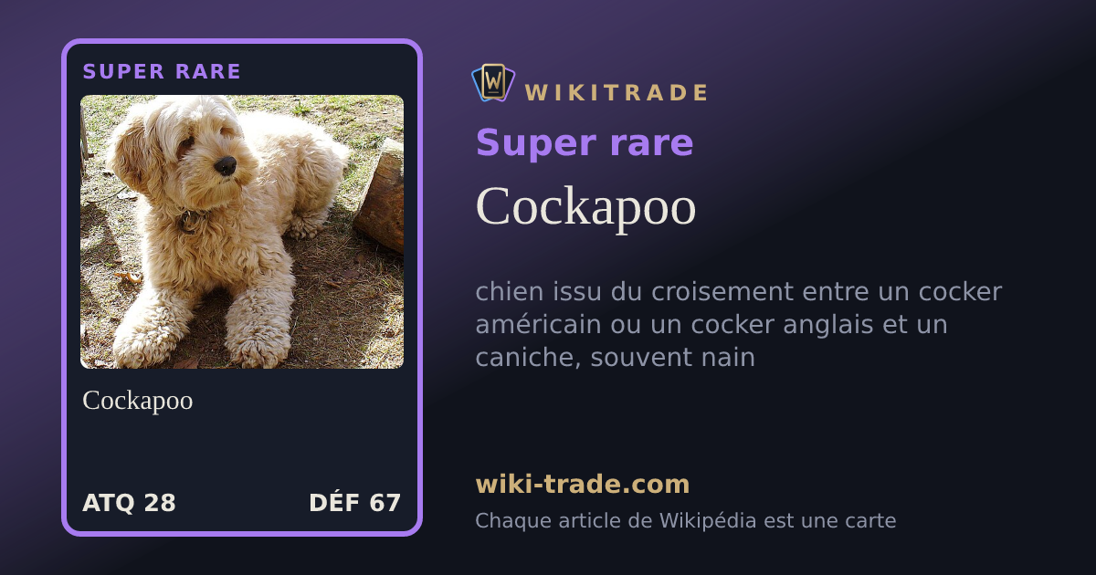 Cockapoo — carte Super rare