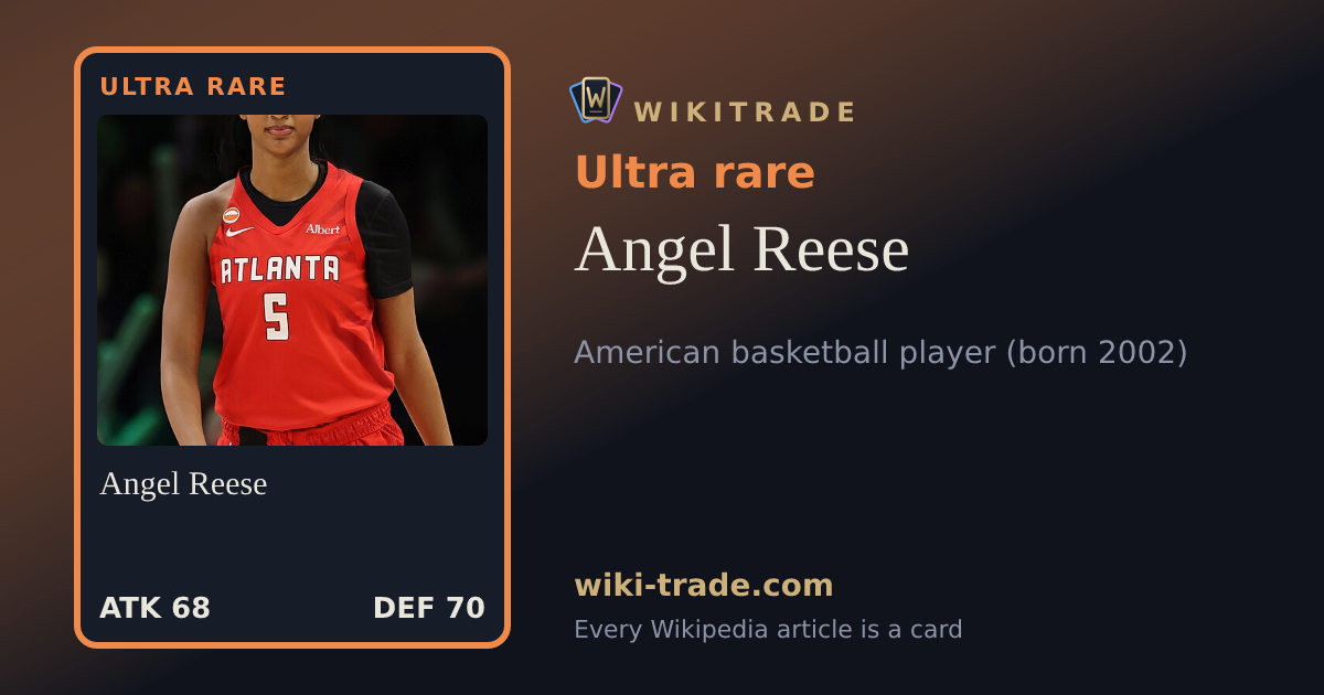 Angel Reese — Ultra rare card