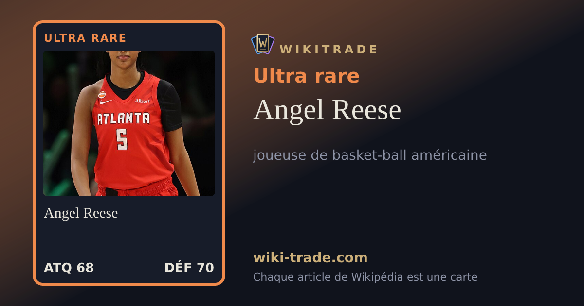 Angel Reese — carte Ultra rare