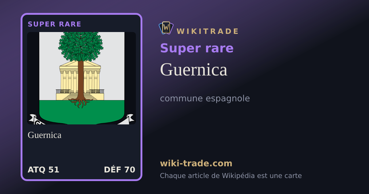 Guernica — carte Super rare