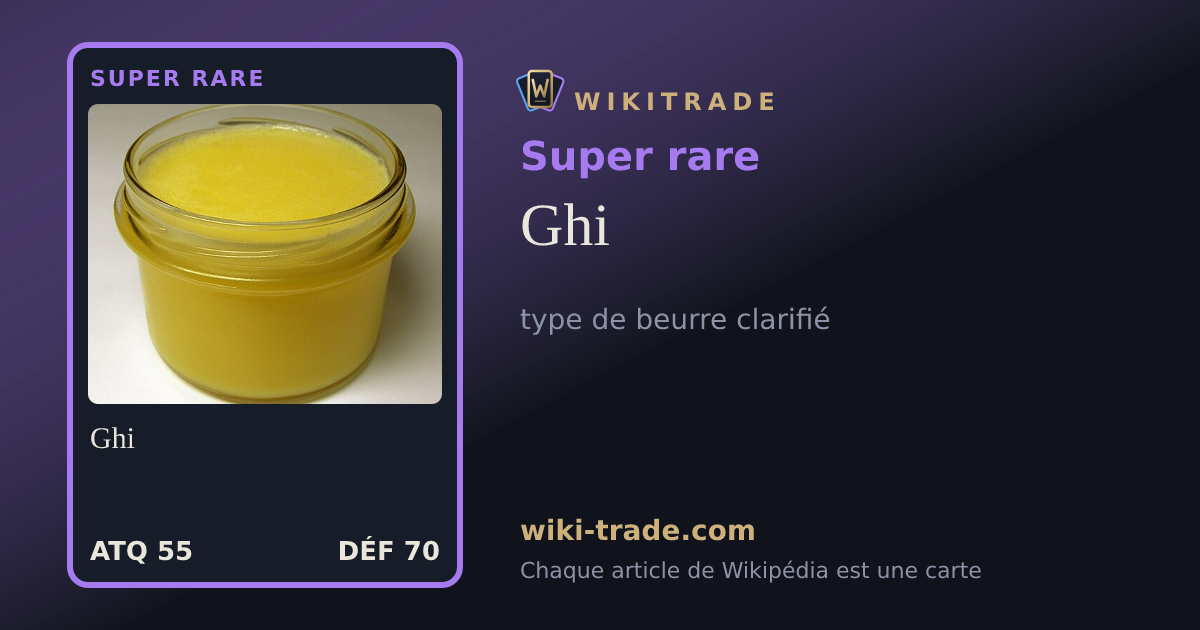 Ghi — carte Super rare