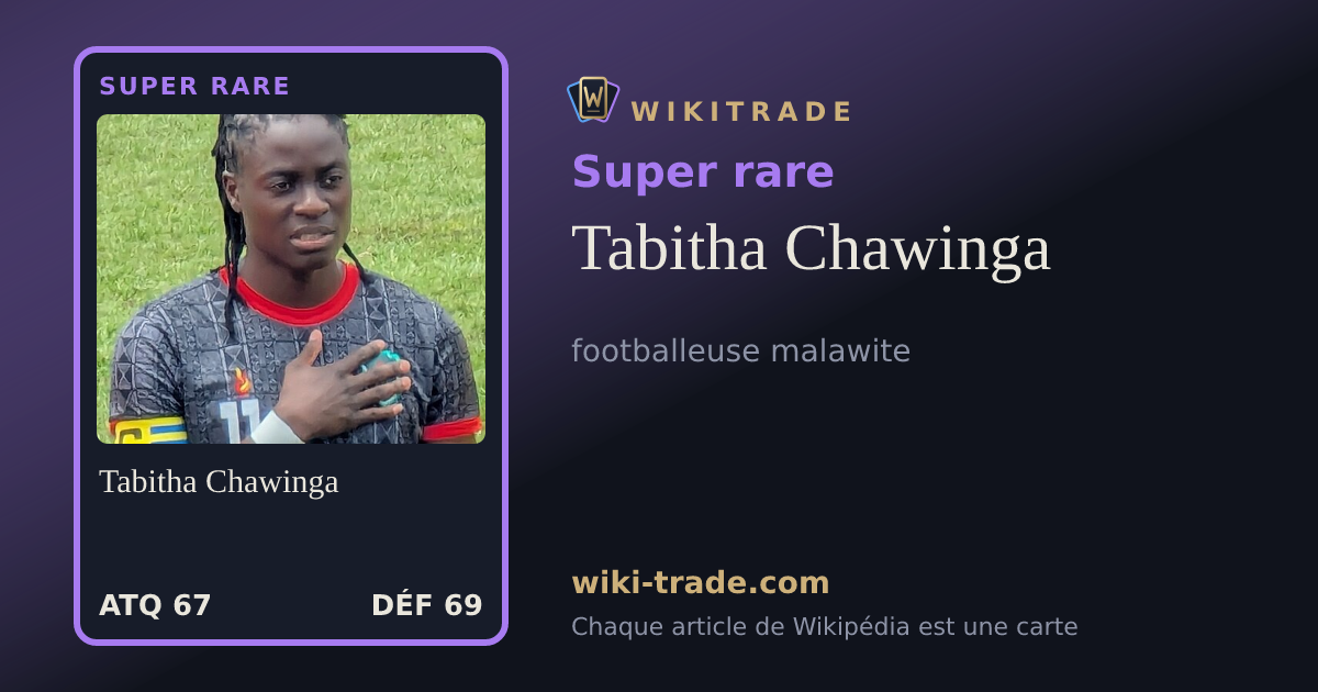 Tabitha Chawinga — carte Super rare