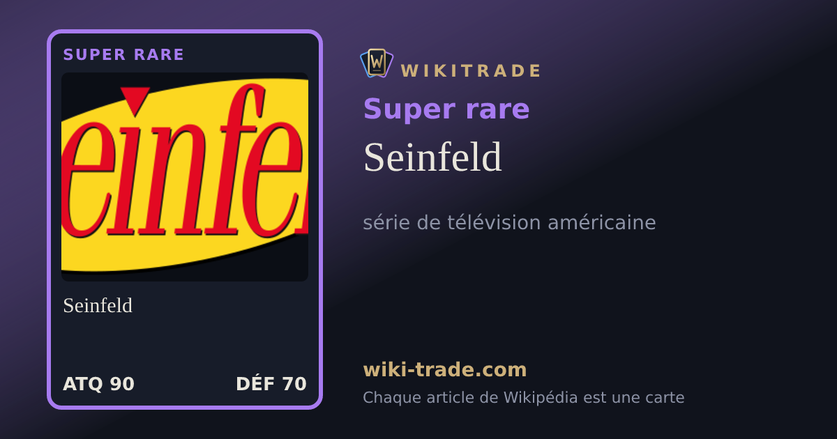 Seinfeld — carte Super rare