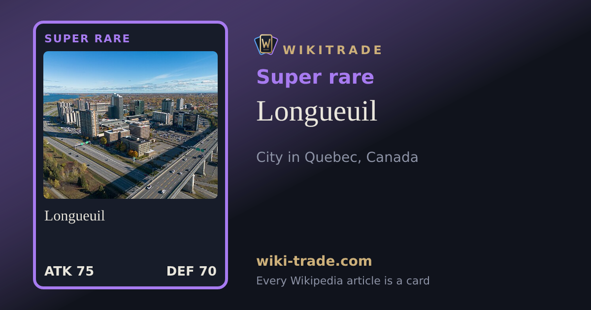 Longueuil — Super rare card