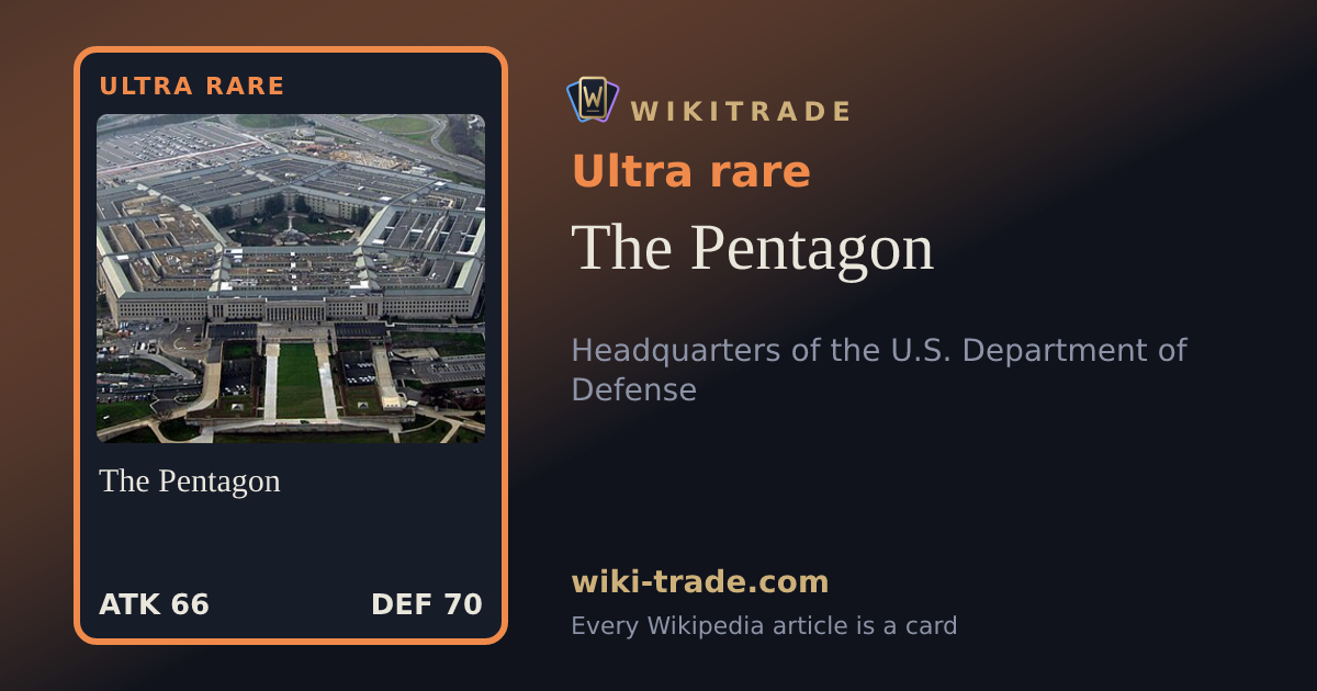 The Pentagon — Ultra rare card