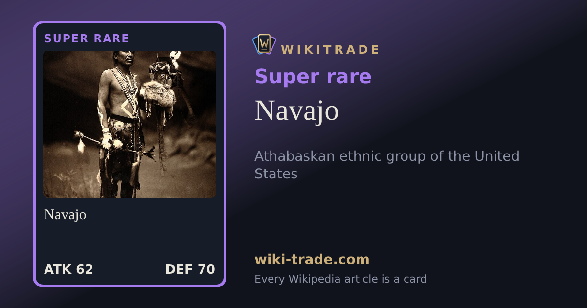 Navajo — Super rare card