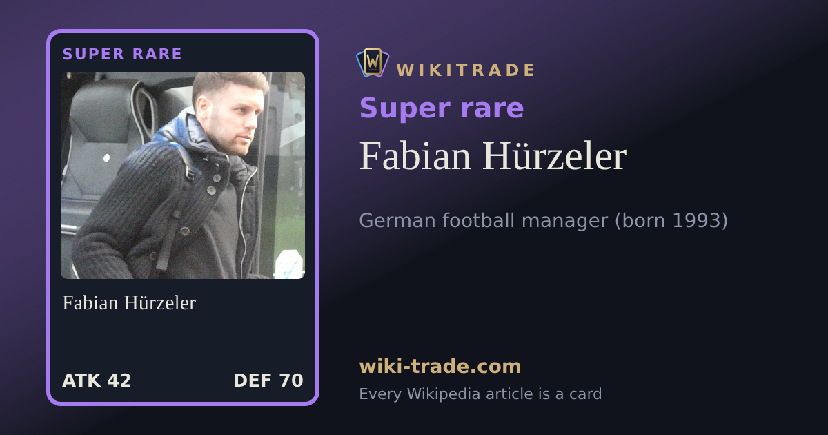 Fabian Hürzeler — Super rare card