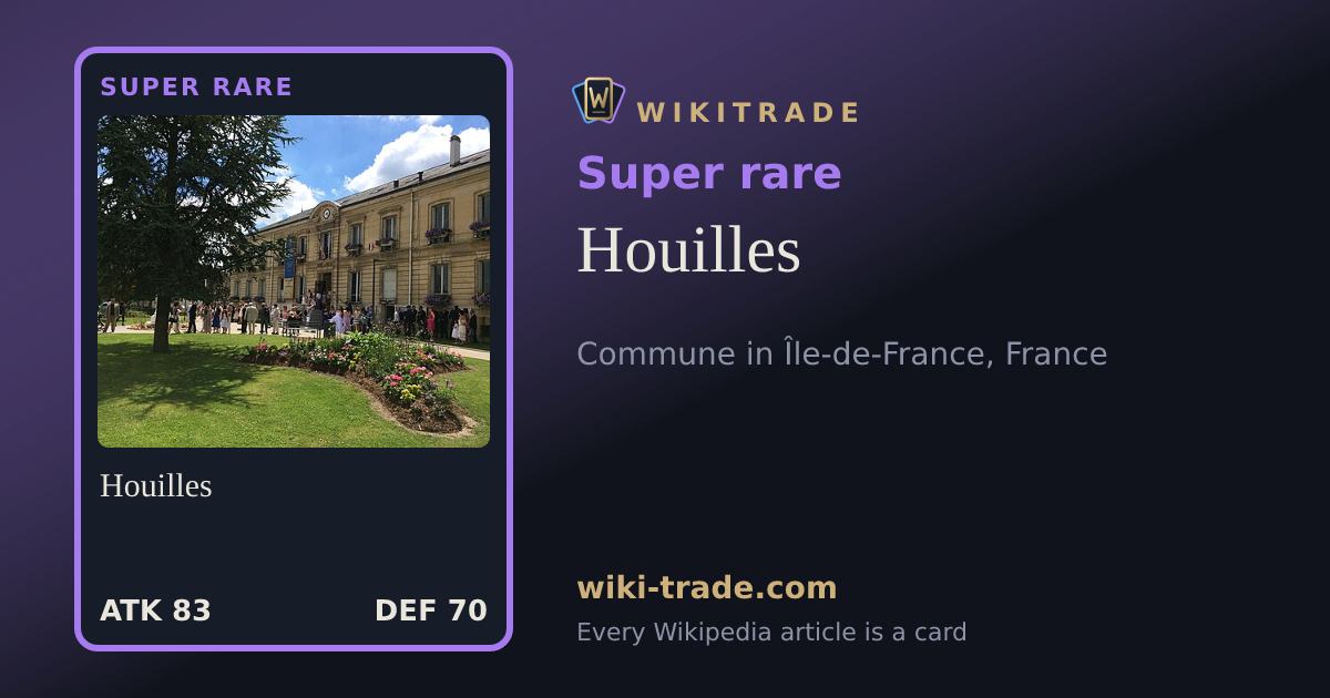 Houilles — Super rare card